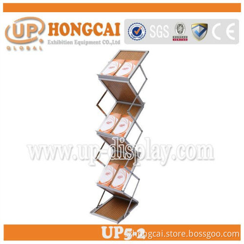Fashion Design Wooden Tray FT Brochure Easily Carriable Book Reading Stand